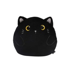 Λούτρινο Μαξιλάρι Total Gift Cat Μαύρο 33x30cm XL2204Α